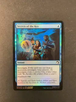 Secrets of the Key - Foil - Innistrad: Midnight Hunt - Magic the Gathering - MTG - Image 1