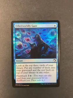 Otherworldly Gaze - Foil - Innistrad: Midnight Hunt - Magic the Gathering - MTG - Image 1