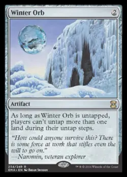 MTG English Winter Orb NM Normal Eternal Masters - Image 1