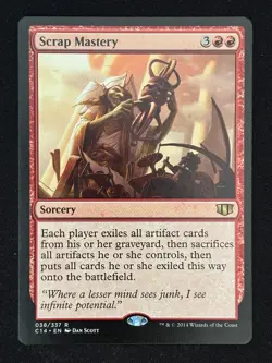 1x MTG Scrap Mastery - Commander 2014 (C14) #38 - Magic the Gathering - Image 1