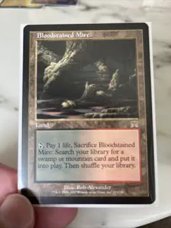 Bloodstained Mire - Medium Play MTG Onslaught - Image 2
