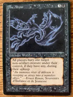 MTG The Abyss Legends Magic the Gathering English (listing #2) - Image 1