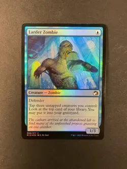 Larder Zombie - Foil - Innistrad: Midnight Hunt - Magic the Gathering - MTG - Image 1