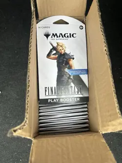 Sealed 30 Pack Lot Universe Beyond Final Fantasy Play Boosters Packs MTG - Image 2