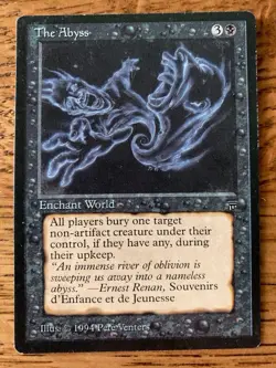 MTG The Abyss Legends Magic the Gathering English (listing #1) - Image 1