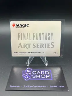 12 Hades, Sorcerer of Eld Art Series Card 12/53 Final Fantasy MTG Magic FIN - Image 2