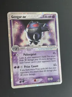 Pokemon TCG Gengar EX 108/112 Fire Red Leaf Green Beautiful Swirl Lightly Played - Image 2