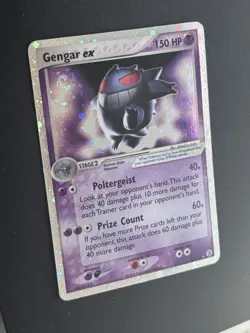 Pokemon TCG Gengar EX 108/112 Fire Red Leaf Green Beautiful Swirl Lightly Played - Image 3