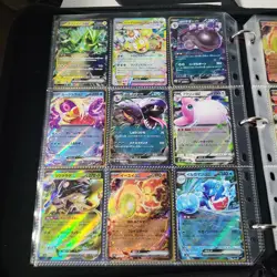 Huge Binder Collection Lot of 150+ Pokemon Cards Mixed EX SV Holo Full Art - Image 4