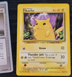 (03) POKEMON w/ Pikachu 58/102 Primeape 50/110 Cessation Crystal $1.49 Shipping - Image 3