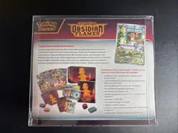 Obsidian Flames ETB - Pokemon Center - Elite Trainer Box Factory Sealed w/case - Image 2