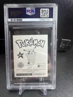 1999 Merlin Pokemon Mew Prism #S25 PSA 9 Holo Mint - Image 2