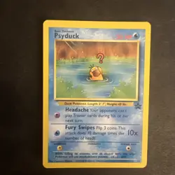 1999 Pokemon Black Star Promo Card #20 Psyduck Excellent Unplayed - Image 1