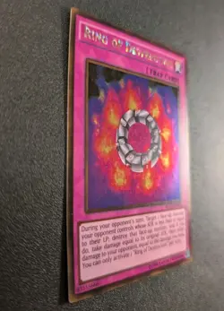 Ring of Destruction - PGL2-EN063 - Gold Rare Unlimited Edition Yugioh Card LP - Image 2