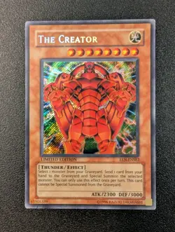 The Creator EEN-ENSE2 Secret Rare Holo Limited Edition Yugioh DMG - Image 1