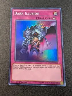 Dark Illusion DESO-EN060 1st Edition Super Rare VLP Yugioh Card - Image 1