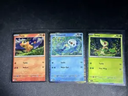 Tepig Oshawott And Snivy Black Bolt And White Flare Pokemon TCG Card Promo Set - Image 1