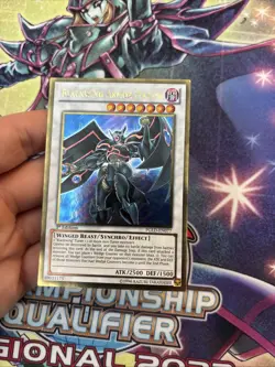 (YBL) Blackwing Armor Master PGLD-EN077 Gold Rare 1st Ed Yugioh LP - Image 2