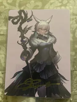 MTG Final Fantasy - Y'shtola, Night's Blessed Gold-Stamped Signature Art Card - Image 3