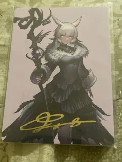 MTG Final Fantasy - Y'shtola, Night's Blessed Gold-Stamped Signature Art Card - Image 4
