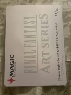 MTG Final Fantasy - Y'shtola, Night's Blessed Gold-Stamped Signature Art Card - Image 5