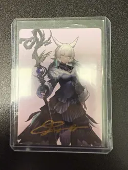 MTG Final Fantasy - Y'shtola, Night's Blessed Gold-Stamped Signature Art Card - Image 1