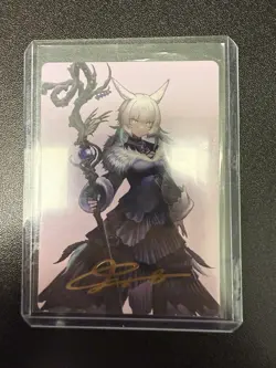 MTG Final Fantasy - Y'shtola, Night's Blessed Gold-Stamped Signature Art Card - Image 4