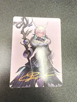 MTG Final Fantasy - Y'shtola, Night's Blessed Gold-Stamped Signature Art Card - Image 5