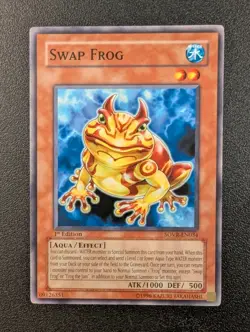 Swap Frog SOVR-EN034 1st Edition Common Yugioh TCG VLP - Image 1