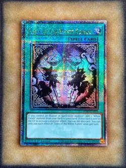 Yugioh Tales of the White Forest INFO-EN058 Quarter Century Rare 1st Ed NM - Image 1