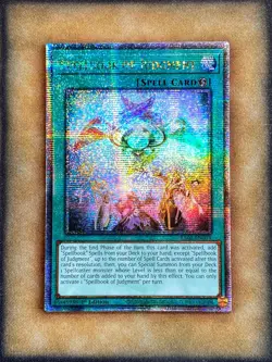 Yugioh Spellbook of Judgment RA01-EN054 Quarter Century Rare 1st Ed NM - Image 1