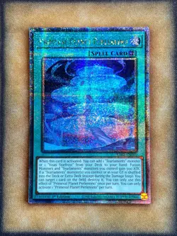 Yugioh Primeval Planet Perlereino RA02-EN069 Quarter Century Rare 1st Ed NM - Image 1