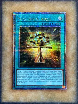 Yugioh Millennium Ankh INFO-EN053 Quarter Century Rare 1st Ed NM - Image 1