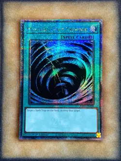 Yugioh Mystical Space Typhoon RA02-EN048 Quarter Century Rare 1st Ed NM - Image 1