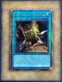 Yugioh Mimighoul Dungeon INFO-EN094 Quarter Century Rare 1st Ed NM - Image 1
