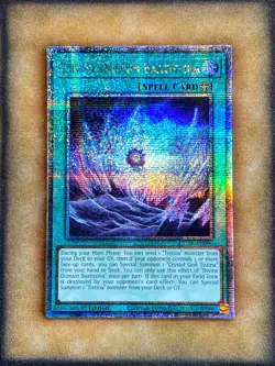 Yugioh Divine Domain Baatistina DUNE-EN090 Quarter Century Rare 1st Ed NM - Image 1