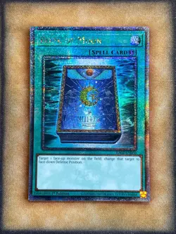 Yugioh Book of Moon RA02-EN050 Quarter Century Rare 1st Ed NM - Image 1
