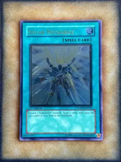 Yugioh Solar Recharge LODT-EN052 Ultimate Rare 1st Ed NM - Image 1