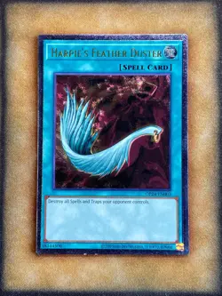 Yugioh Harpie's Feather Duster OP24-EN003 Ultimate Rare NM - Image 1