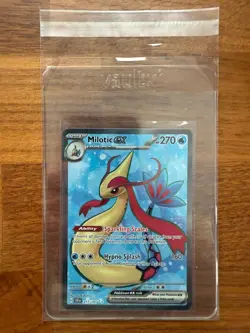 Pokemon Surging Sparks - Milotic EX 217/191 - Scarlet Violet Full Art Card M/NM - Image 4