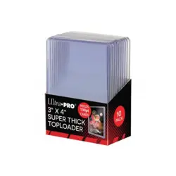 Ultra Pro Card Sleeves Special Si Toploader - Super Thick (3" x 4") SW (New) - Image 1