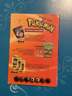 Pokemon Base Set Rule Book Version 2 1999 Pokemon Card TCG Pamphlet Vintage WOTC - Image 3