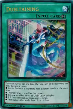 DUSA-EN042 DUELTAINING ULTRA RARE 1ST EDITION YuGiOh CARD - Image 1