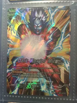 Dragon Ball Super Card Dark Warrior Mira Foil BT3-107 R - Image 1