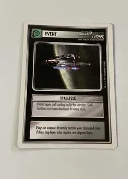 Star Trek CCG Event Spacedock Common Card - Image 1