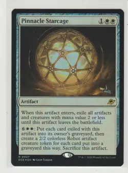 Pinnacle Starcage Foil Rare MtG Card EOE 27 - Image 1