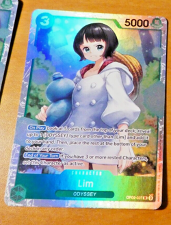 ONE PIECE ENGLISH CARD HOLO GAME CARTE LIM OP09-037 SR EN TCG NEUF - Image 1