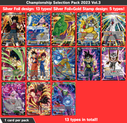 Dragon Ball Super Card Game Championship Selection Pack 2023 Vol.3 - Image 3