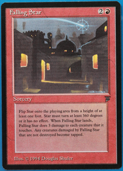 Falling Star Legends NM (Rare Reserved List MTG Magic Card) (499144) ABUGames - Image 1