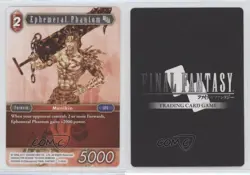 2016 Final Fantasy Trading Card Game: Opus 2 Collection Ephemeral Phantom 1i3 - Image 3